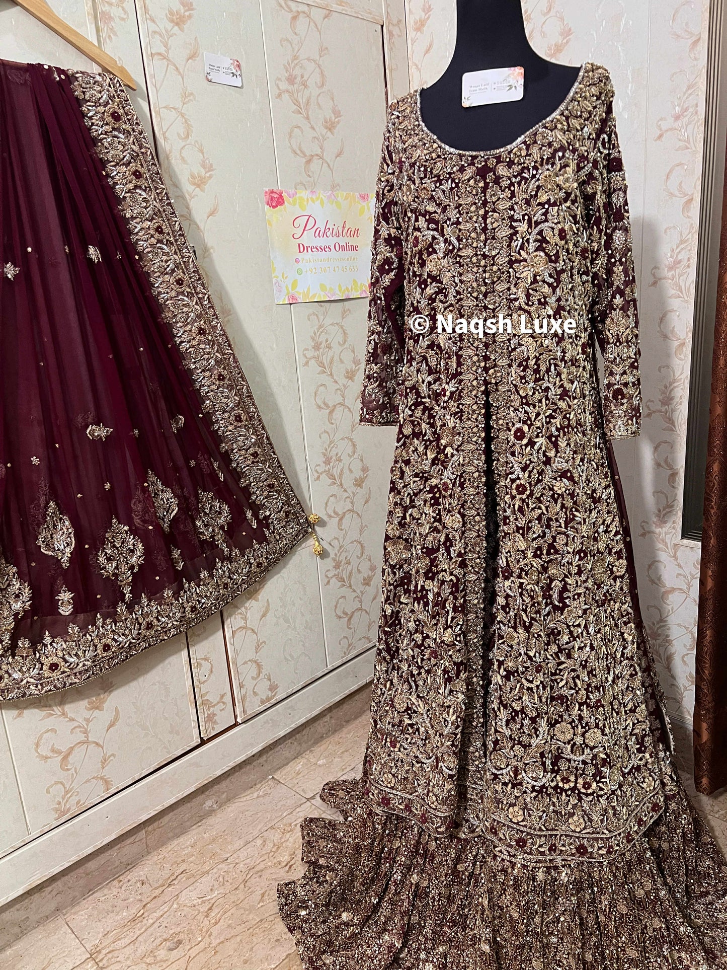 Bridal in Anaar Shade