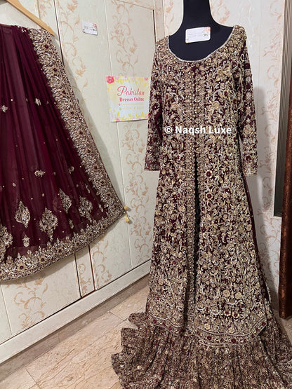 Bridal in Anaar Shade