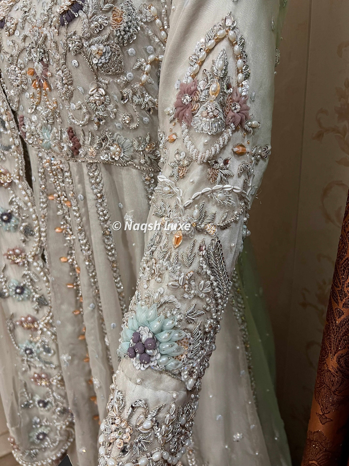 Majestic 3D flowers Dress