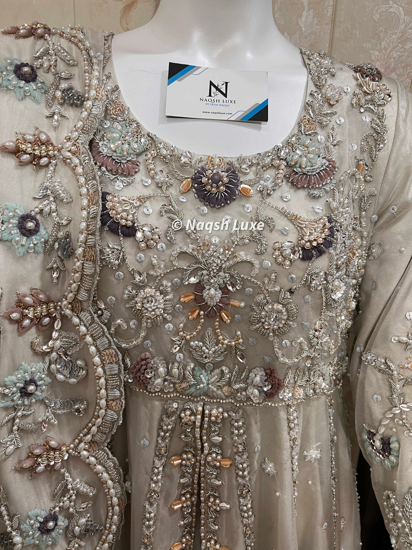 Majestic 3D flowers Dress