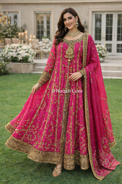 Hot Pink Angrakha