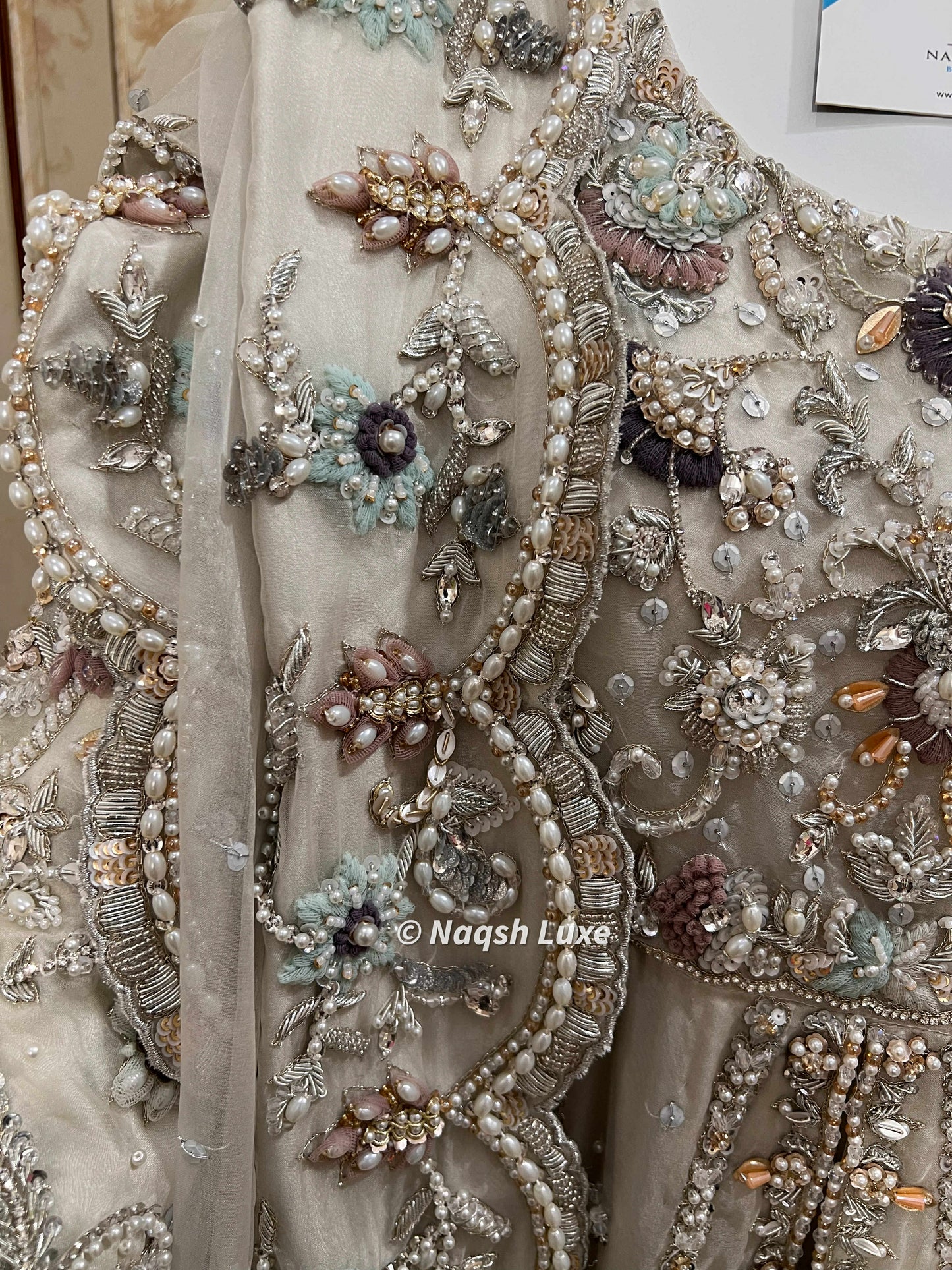 Majestic 3D flowers Dress