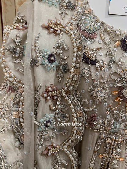 Majestic 3D flowers Dress