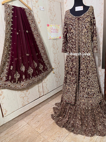Bridal in Anaar Shade