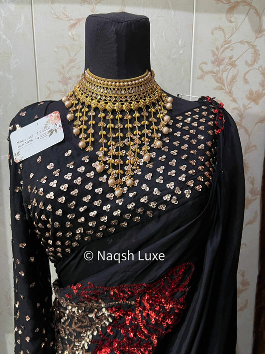 Black Saree