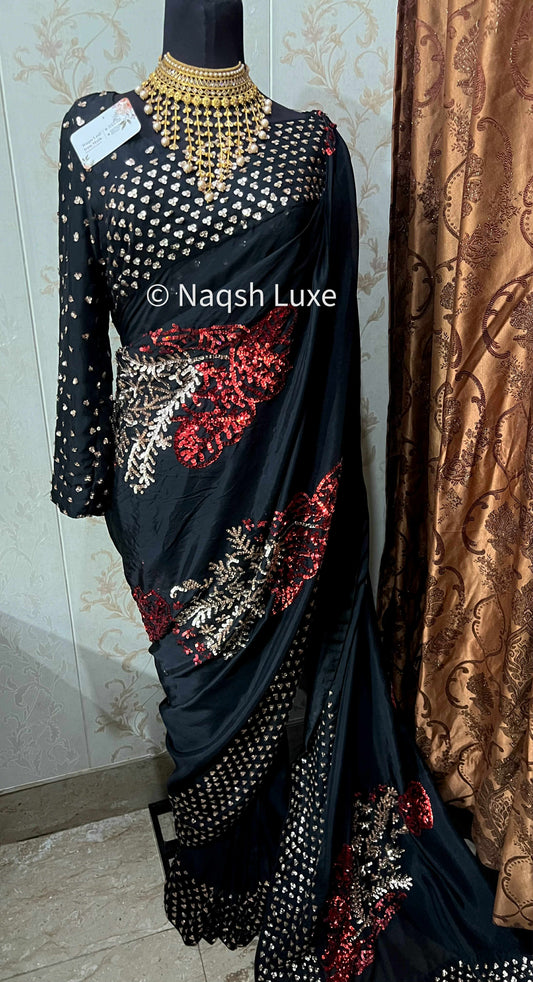 Black Saree
