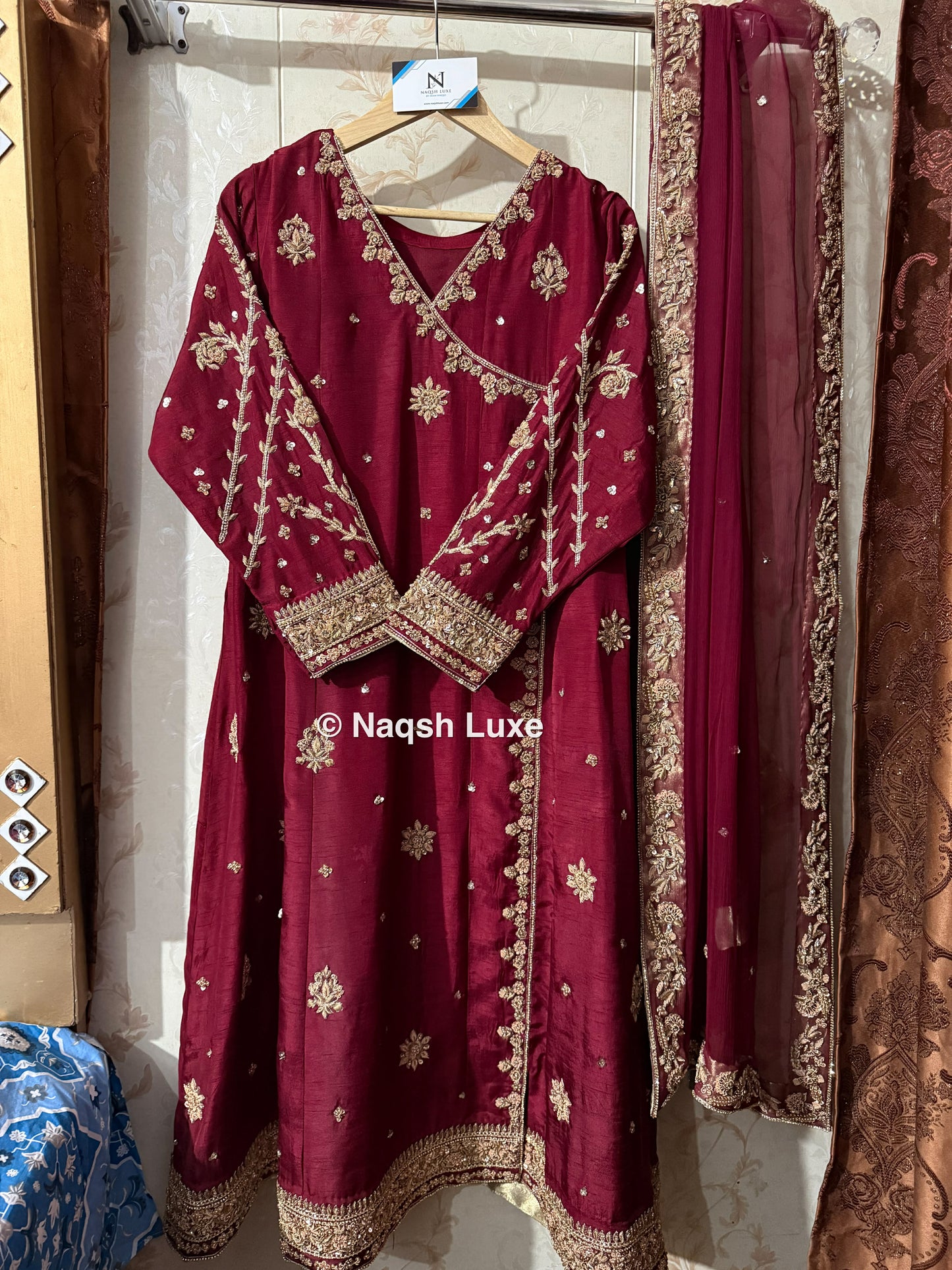 Maroon Angrakha