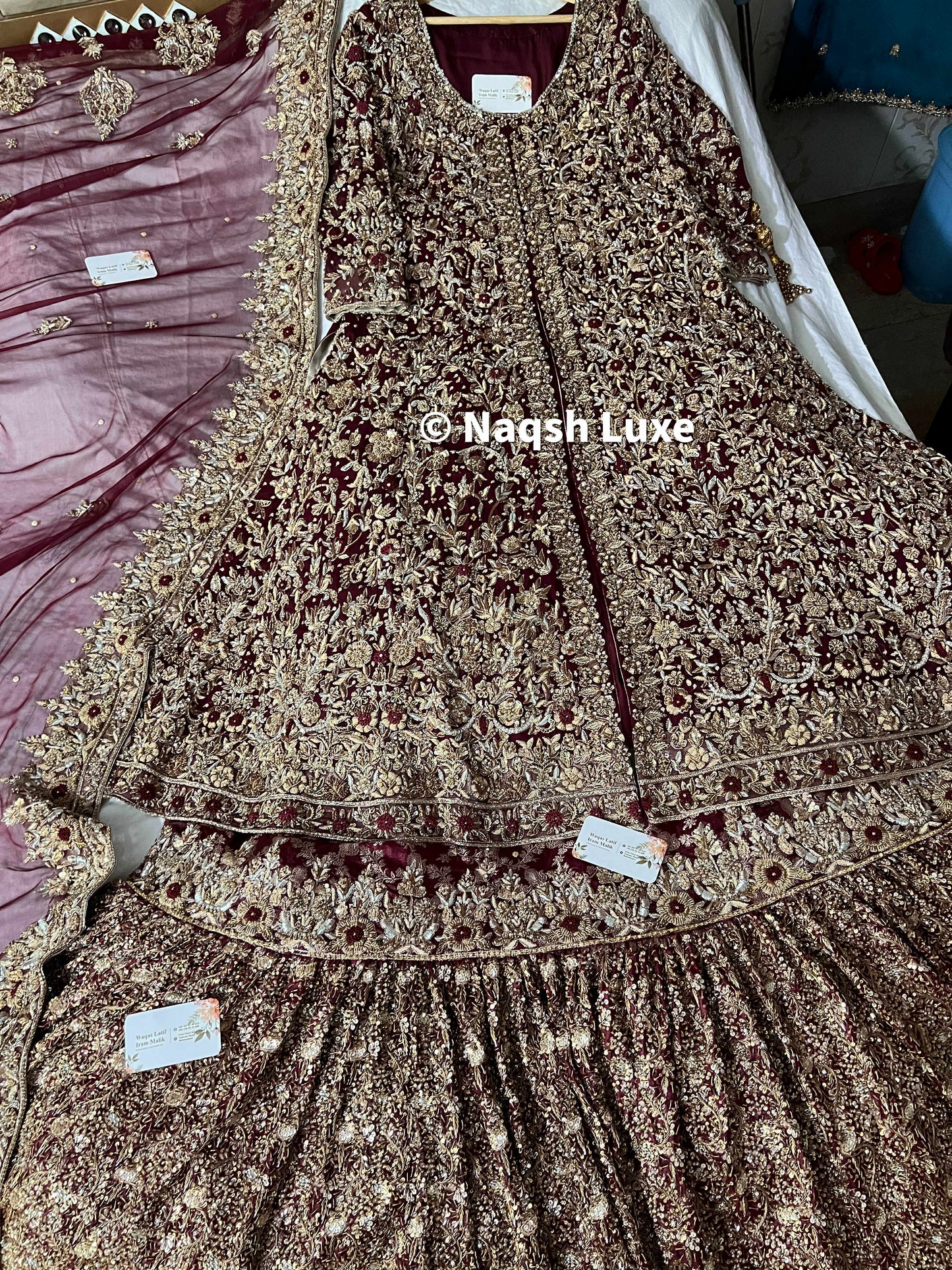 Bridal in Anaar Shade