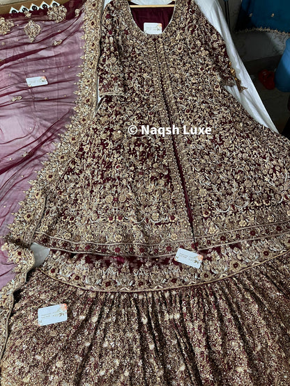 Bridal in Anaar Shade