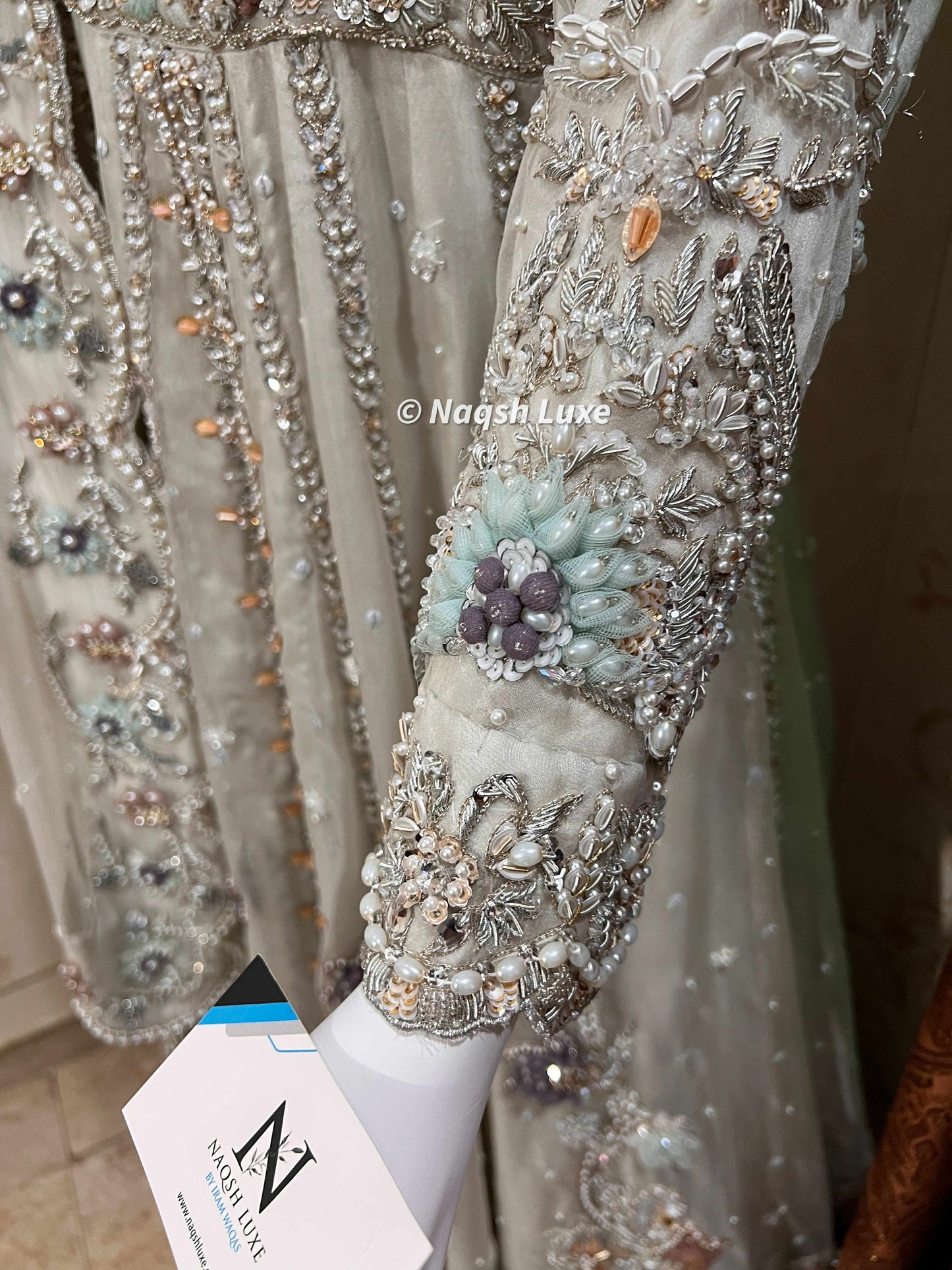 Majestic 3D flowers Dress