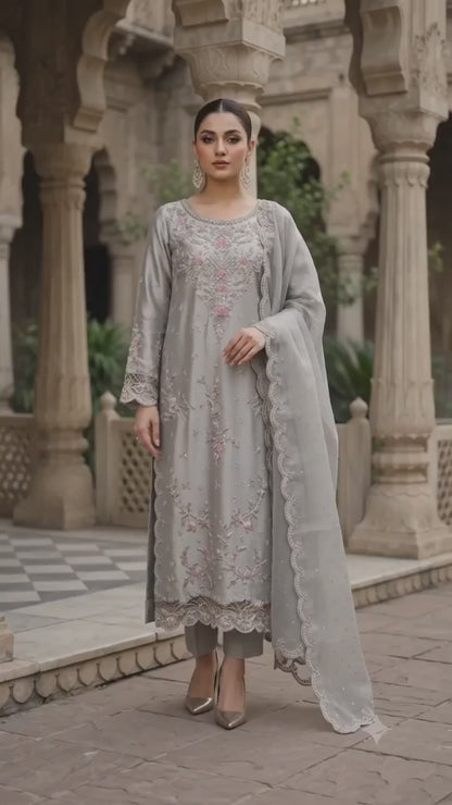 Areeba Moonlit Silver