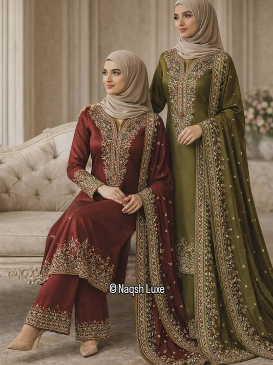 Zareen Meher Silk Ensemble