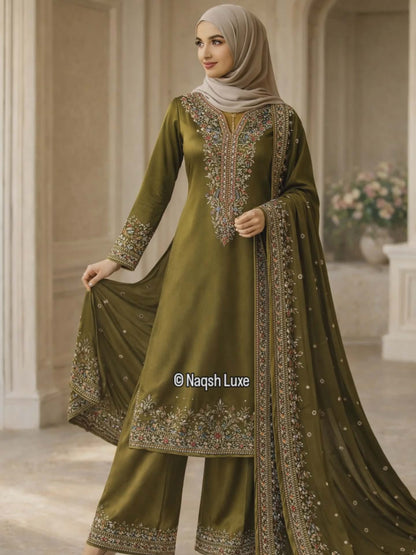 Zareen Meher Silk Ensemble